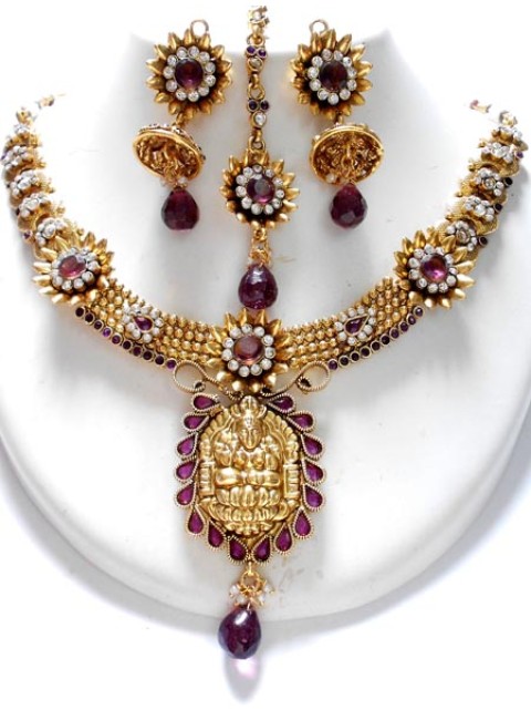 Polki Necklace Set